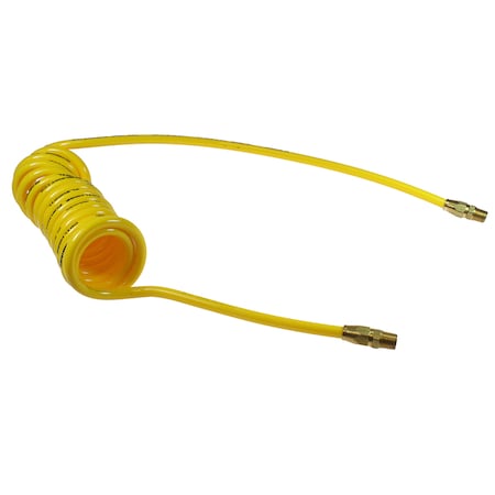 Flexcoil 3/8 ID X 10’ 3/8 MPT Rigid Reusable Yellow